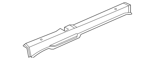 Genuine Volkswagen Rear Body Panel Trim Panel 2GJ-863-496