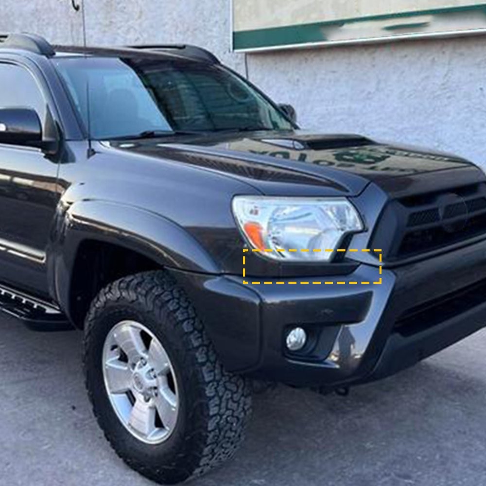 FOR 2012 2013 2014 TOYOTA TACOMA HEADLIGHT FILLER TRIM RIGHT & LEFT PAIR 2PCS