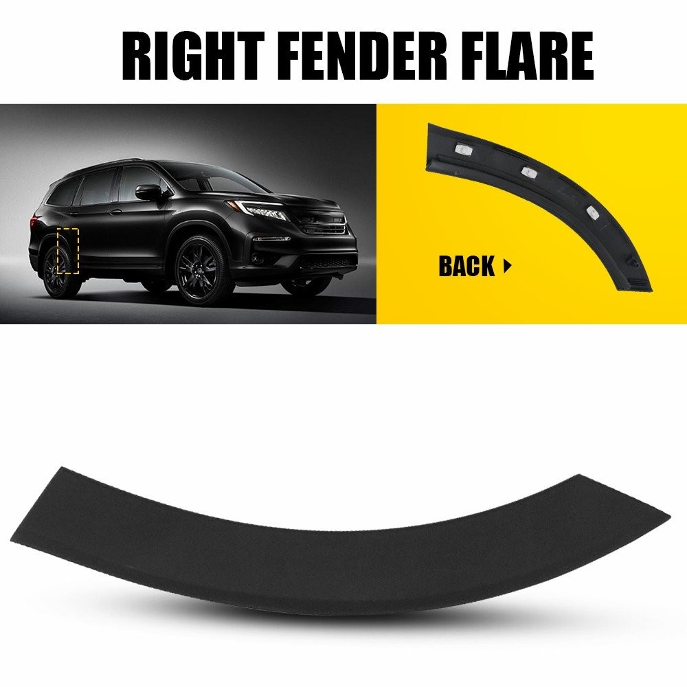 Rear Right Door Wheel Arch Garnish For Honda Pilot 2016-2022 Passport 2019-2023