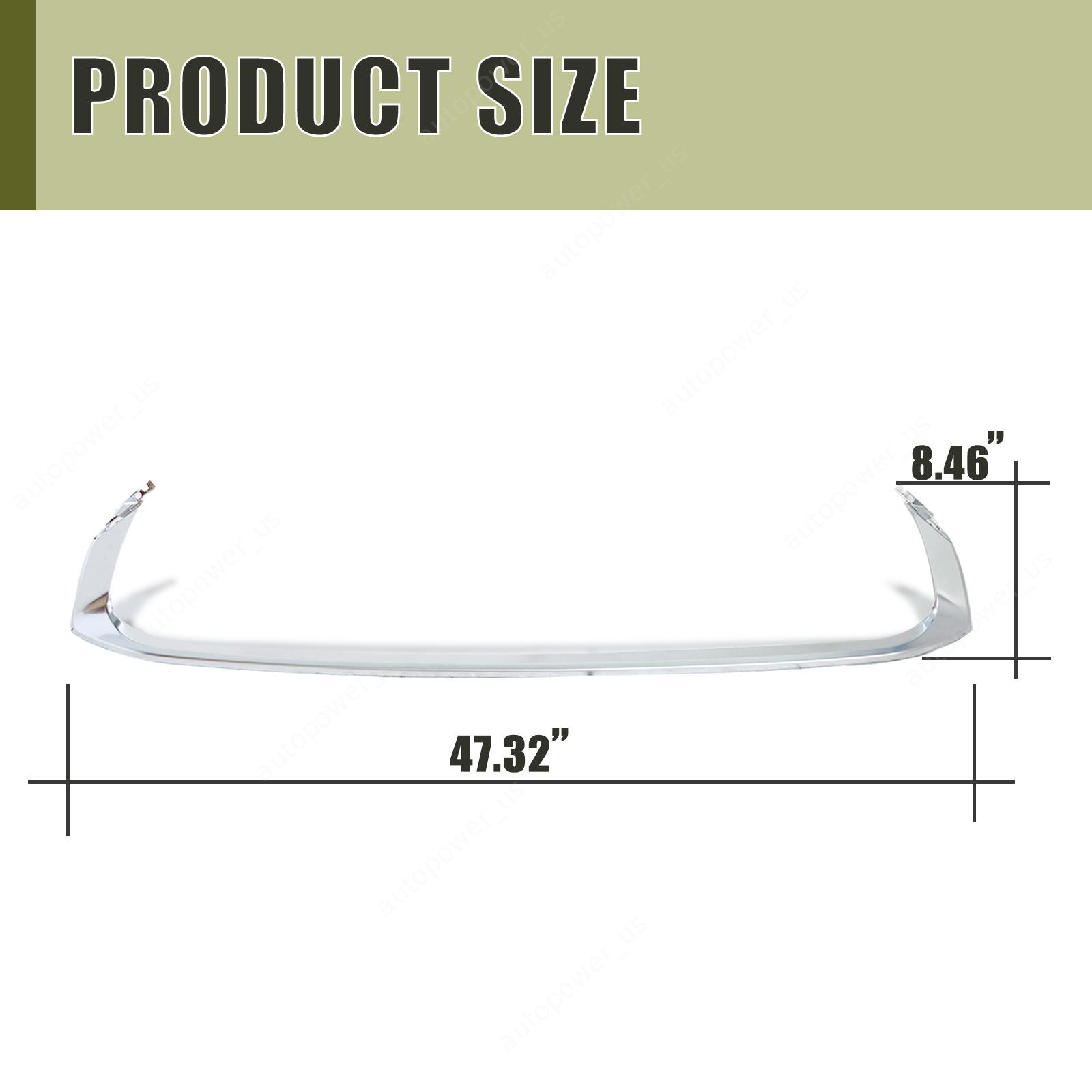 Fit For 2016-2018 Lexus ES300h ES350 Front Lower Grille Trim Molding 53122-06010