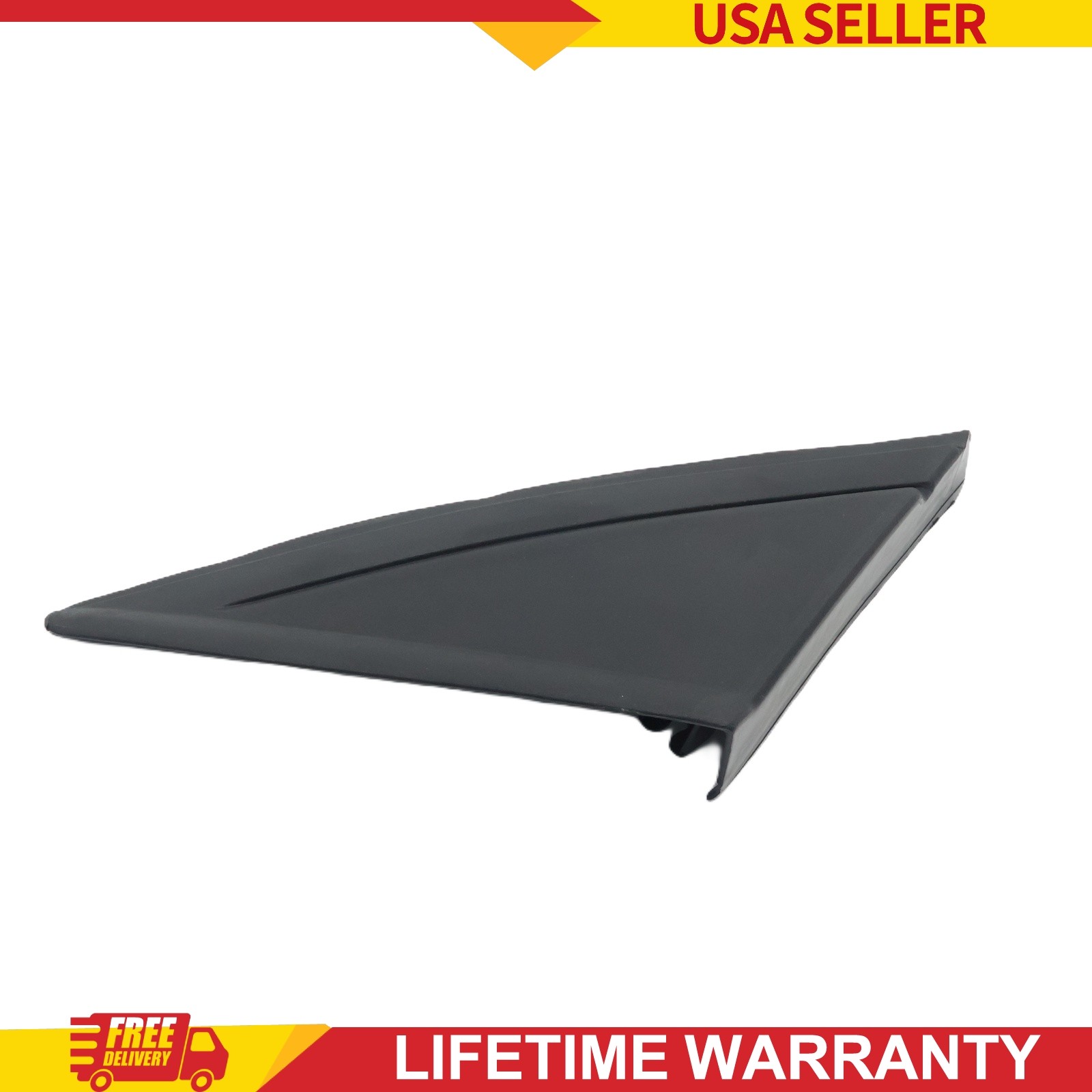 New Front Left+Right Mirror Corner Triangle Fender Cover For 13-19 Ford Escape