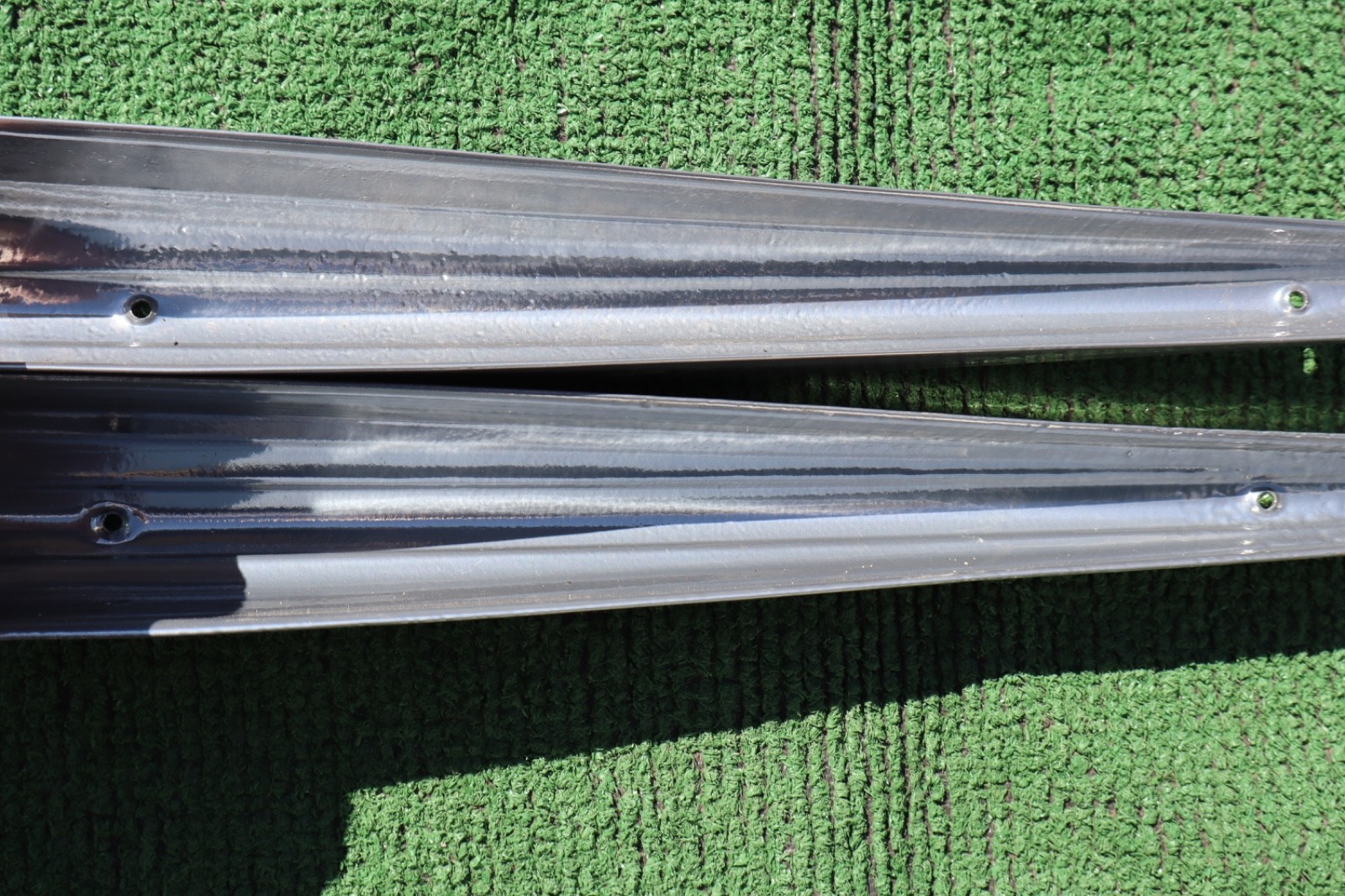 1942 – 1946 Chevrolet truck top of park light covers powder coated Chevy truck
