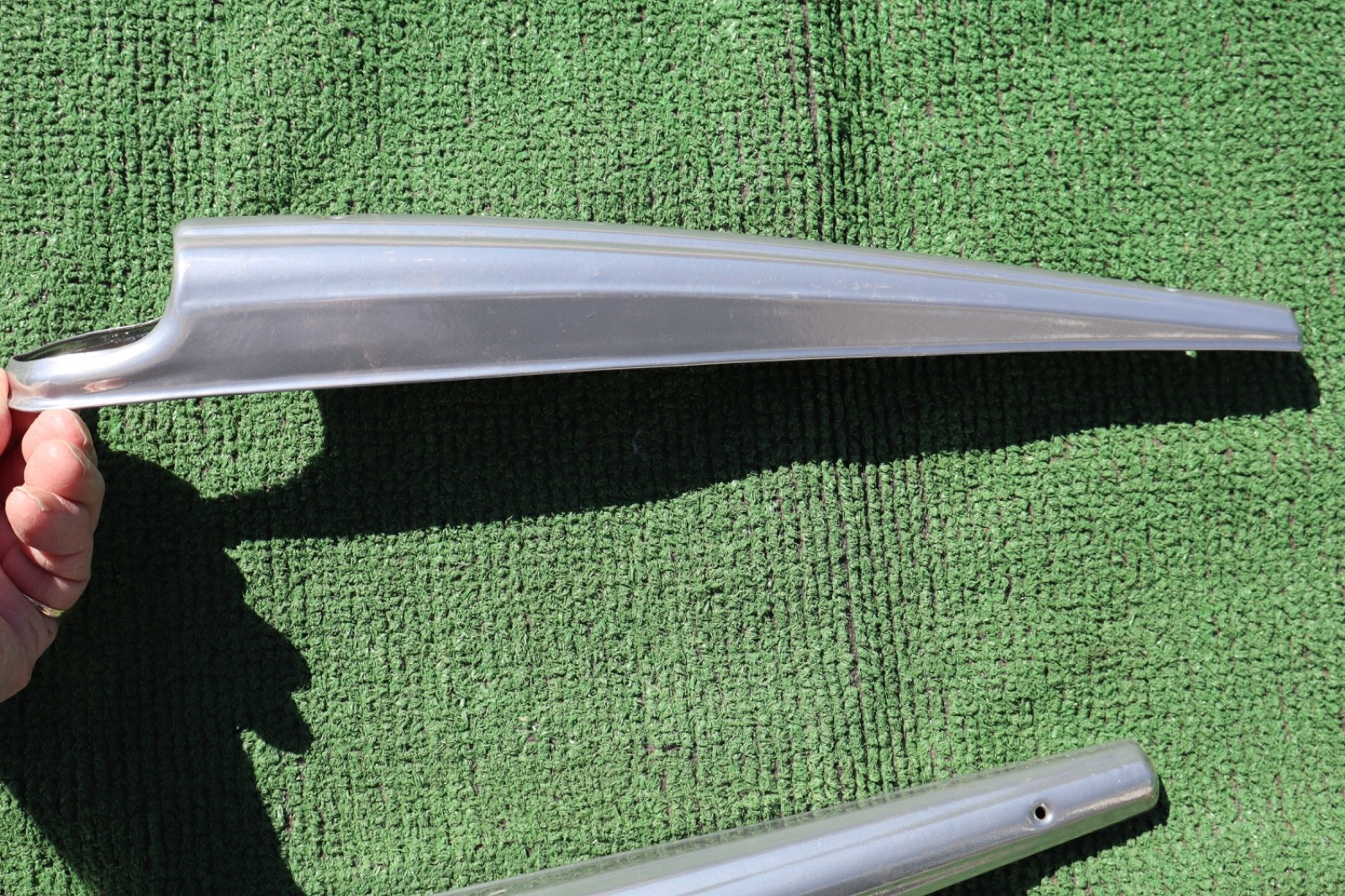 1942 – 1946 Chevrolet truck top of park light covers powder coated Chevy truck