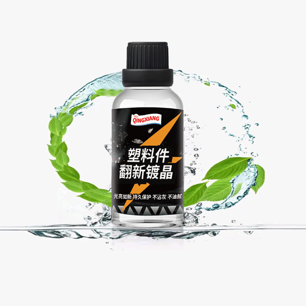 Car Plastic Restorer Back To Black Gloss Clean Polish Repair Coating Renovator.