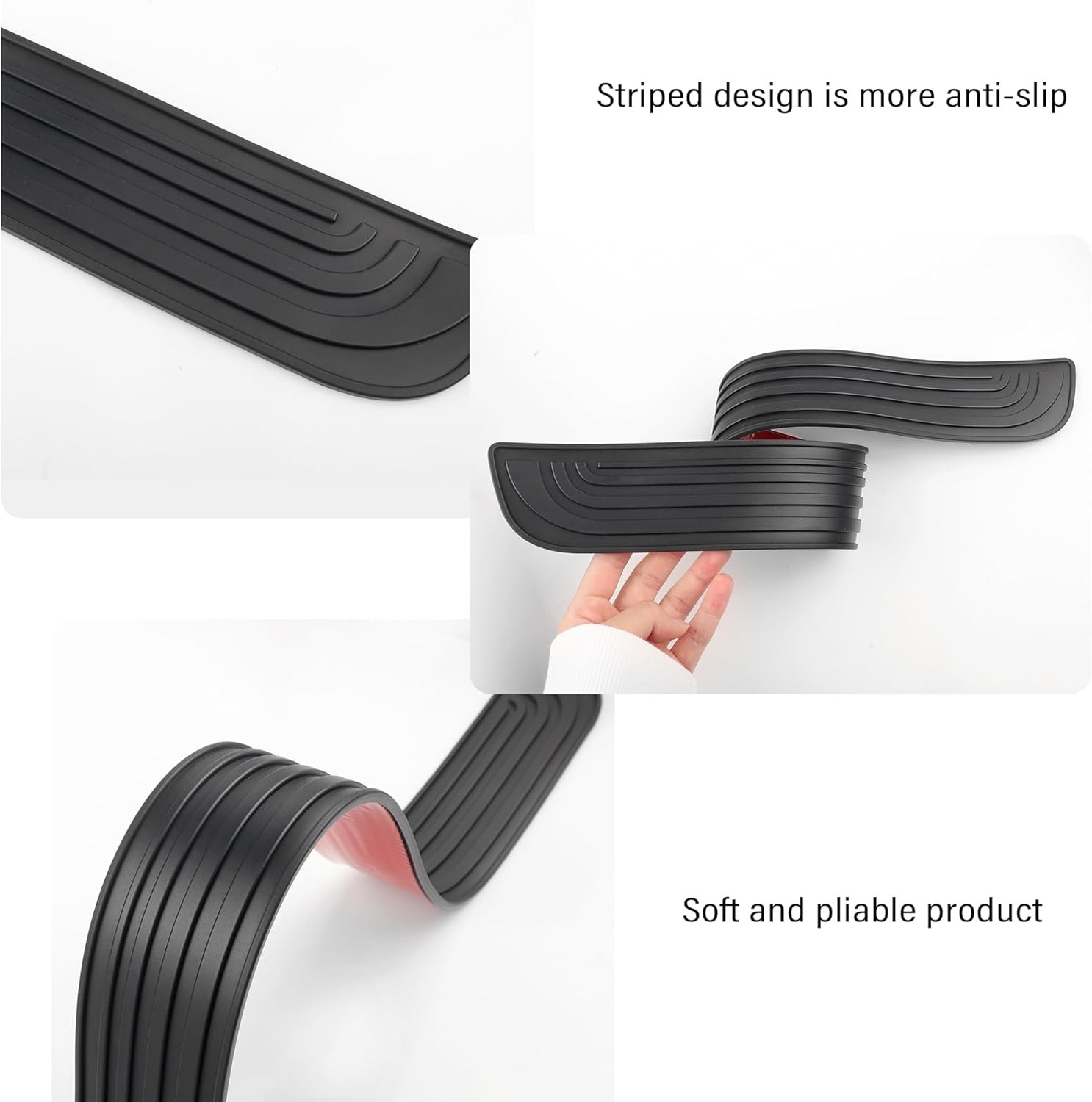 Anti-Scratch Door Sill Protector Self-Adhesive PVC Threshold Guard for Chevrolet