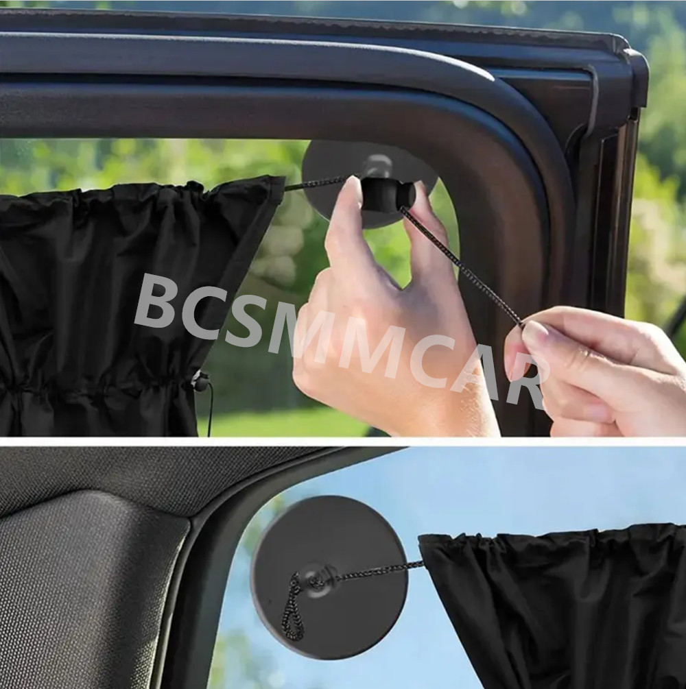 Summer Car Auto Side Window Baby Sun Shade Shield Cover Curtain Visor 2Pcs
