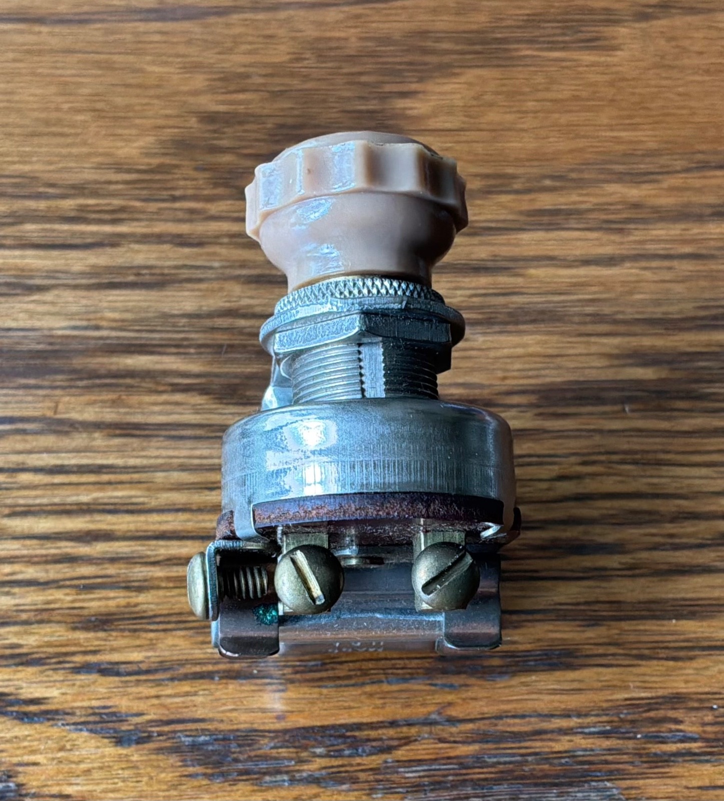 1930s 1940s 1950s ARK-LES FOG-LITE SWITCH ILLUMINATED vtg NOS dash accessory-