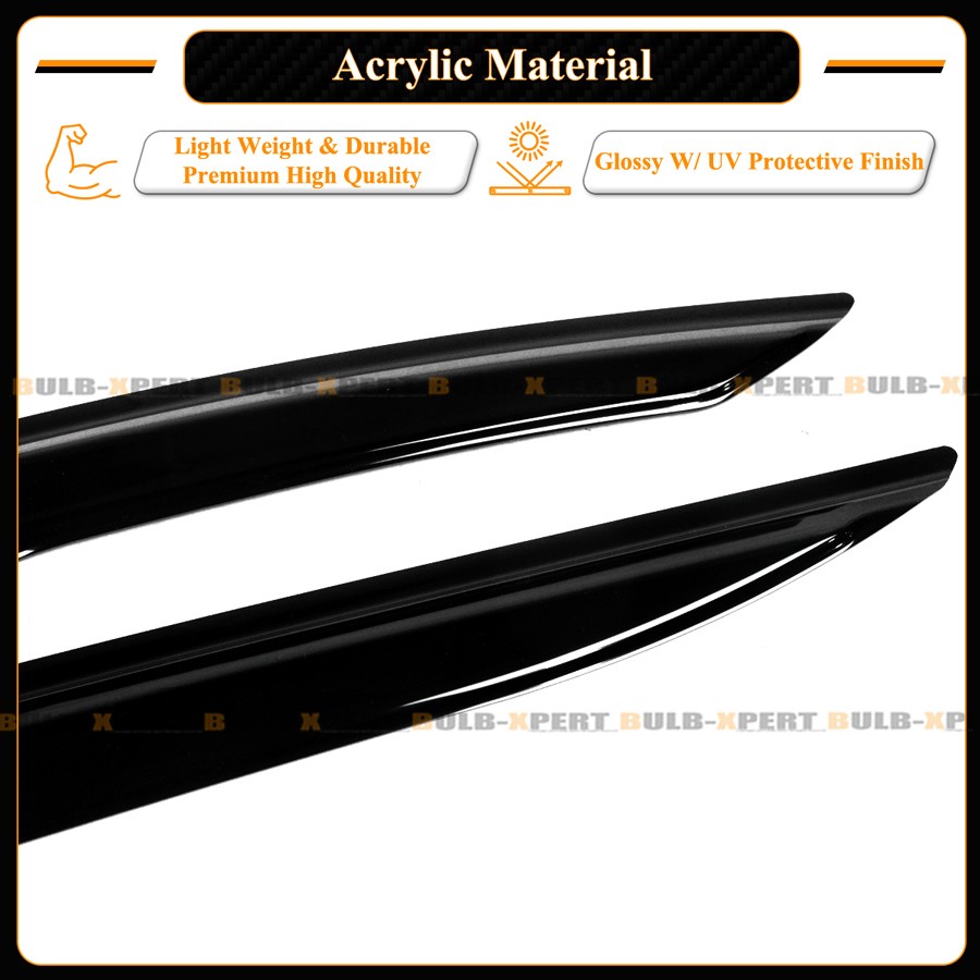 For 2023-2026 Toyota Prius XW60 JDM M Style Window Visor Rain Guards Deflector