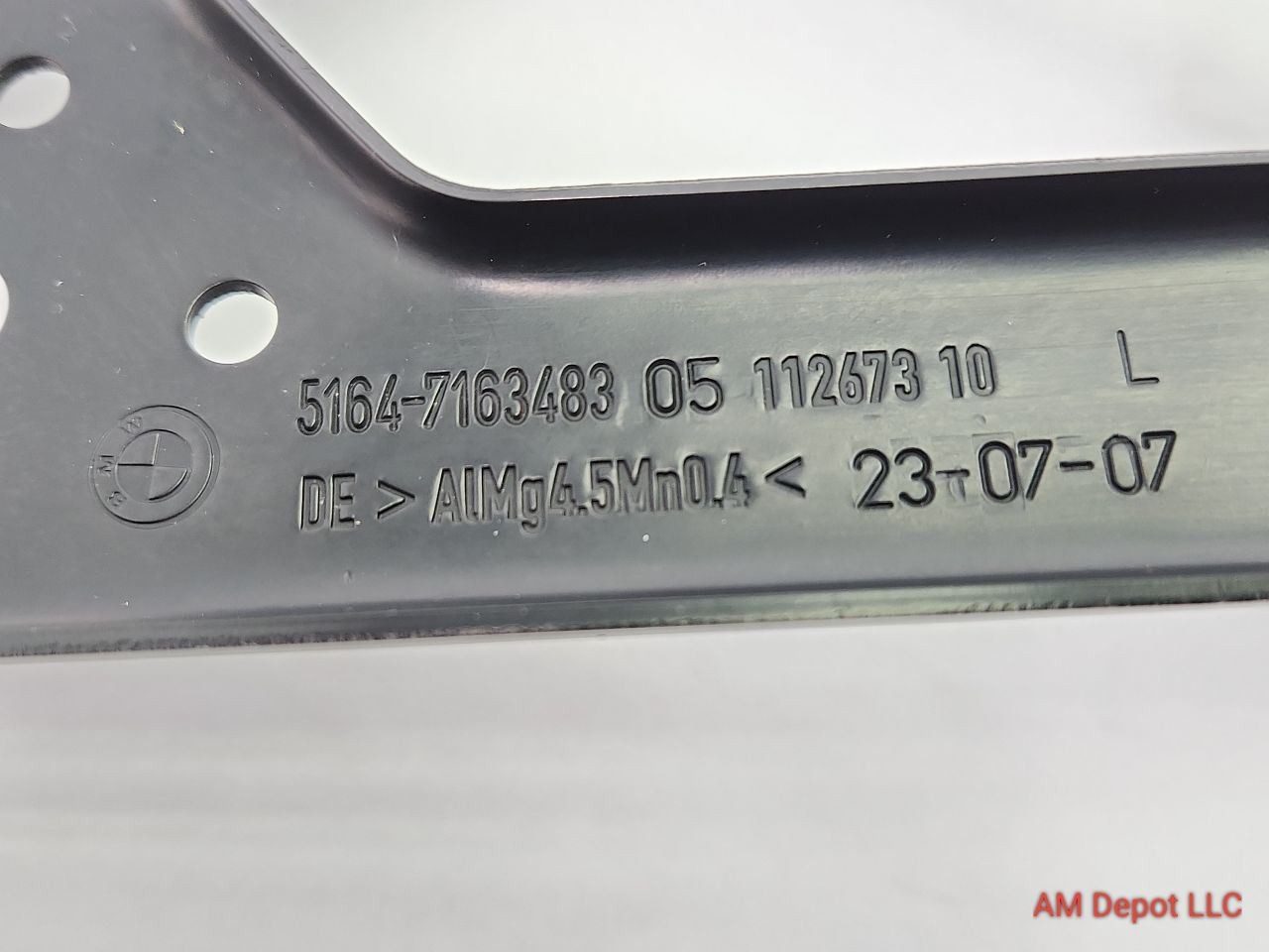 2008 BMW 535xi 535i 528i 528xi E60 E61 Front Left Radiator Support Bracket