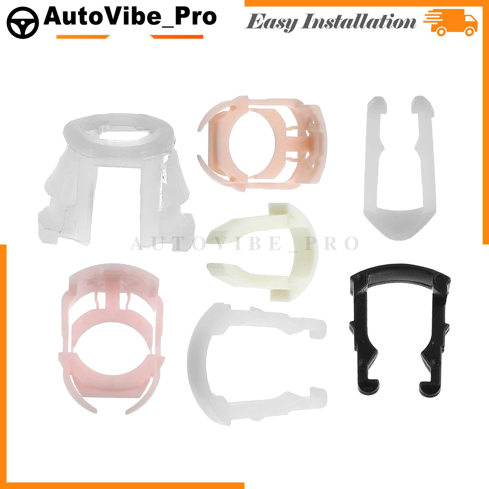 140PCS Plastic Multicolor Fuel Line Retainer Clip Assortment Fits Ford US