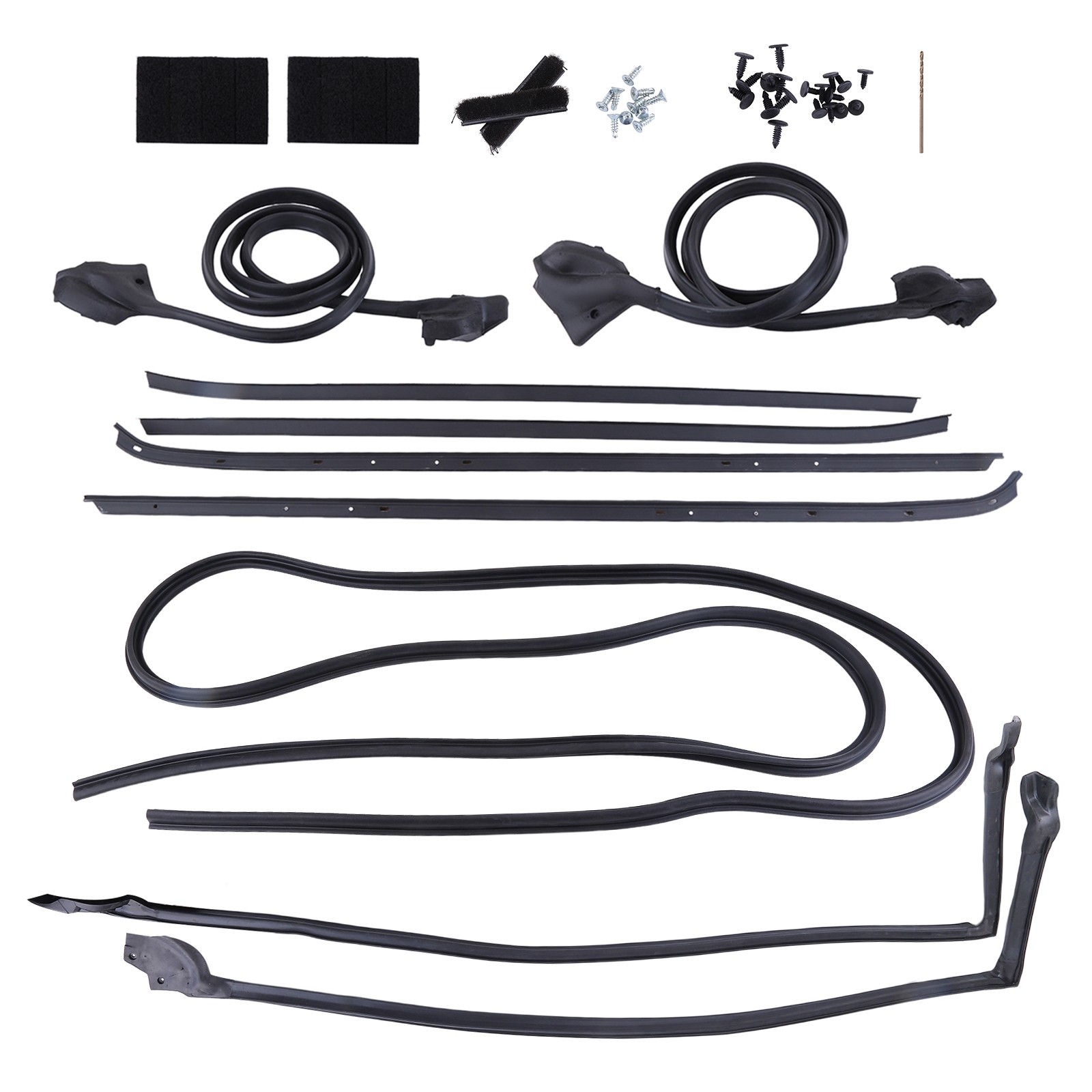 FULL WEATHERSTRIP KIT FOR 70-81 CHEVY CAMARO PONTIAC FIREBIRD WEATHER STRIP SEAL