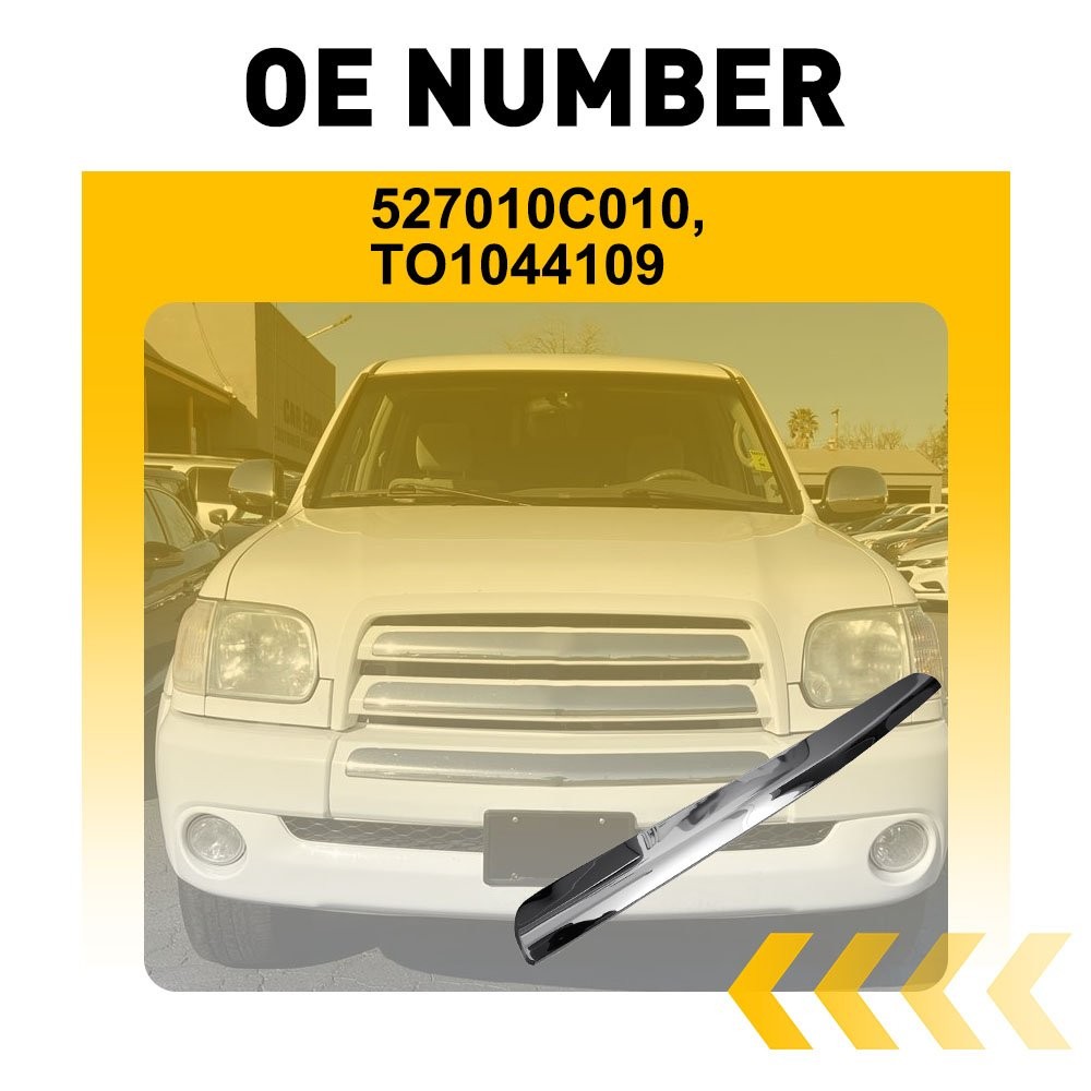 Lower Bumper Chrome Trim Molding For 00-06 Toyota Tundra SR5/Base/Limited 1-10X