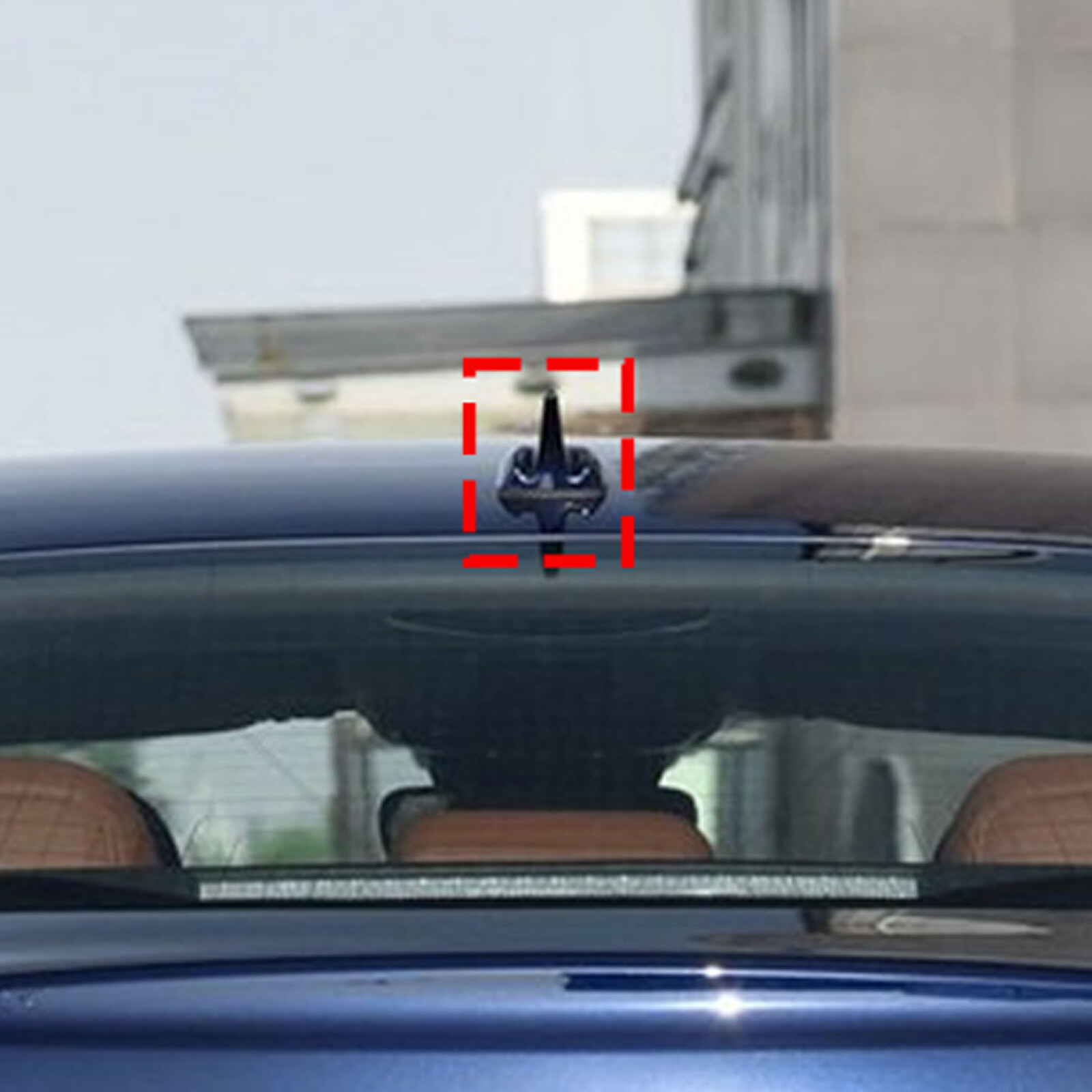 ABS Gloss Black Roof Antenna Shark Trim Cover for Maserati Ghibli 2014-2021 US