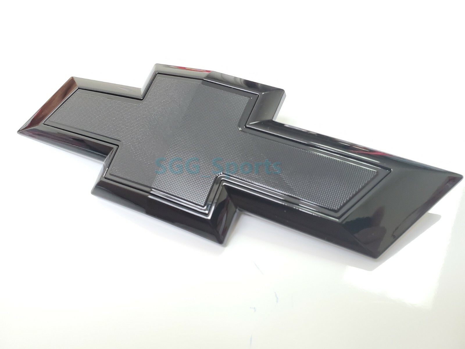 2019-2021 Chevrolet Silverado 1500 Bowtie Front Grille Emblem Badge Gloss Black