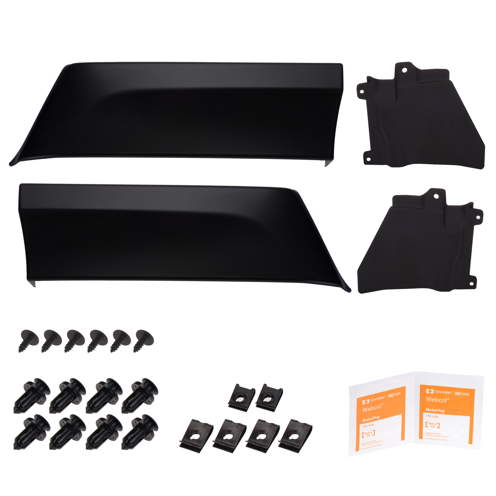 OEM 2017-2018 Subaru WRX STI Rear Aero Splash Guards Unpainted J101SVA000NN