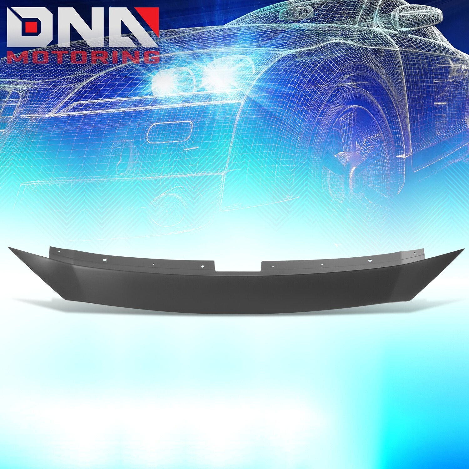 For 2016-2023 Mazda CX-9 Front Upper Bumper Grill Trim Cover Bezel Moulding