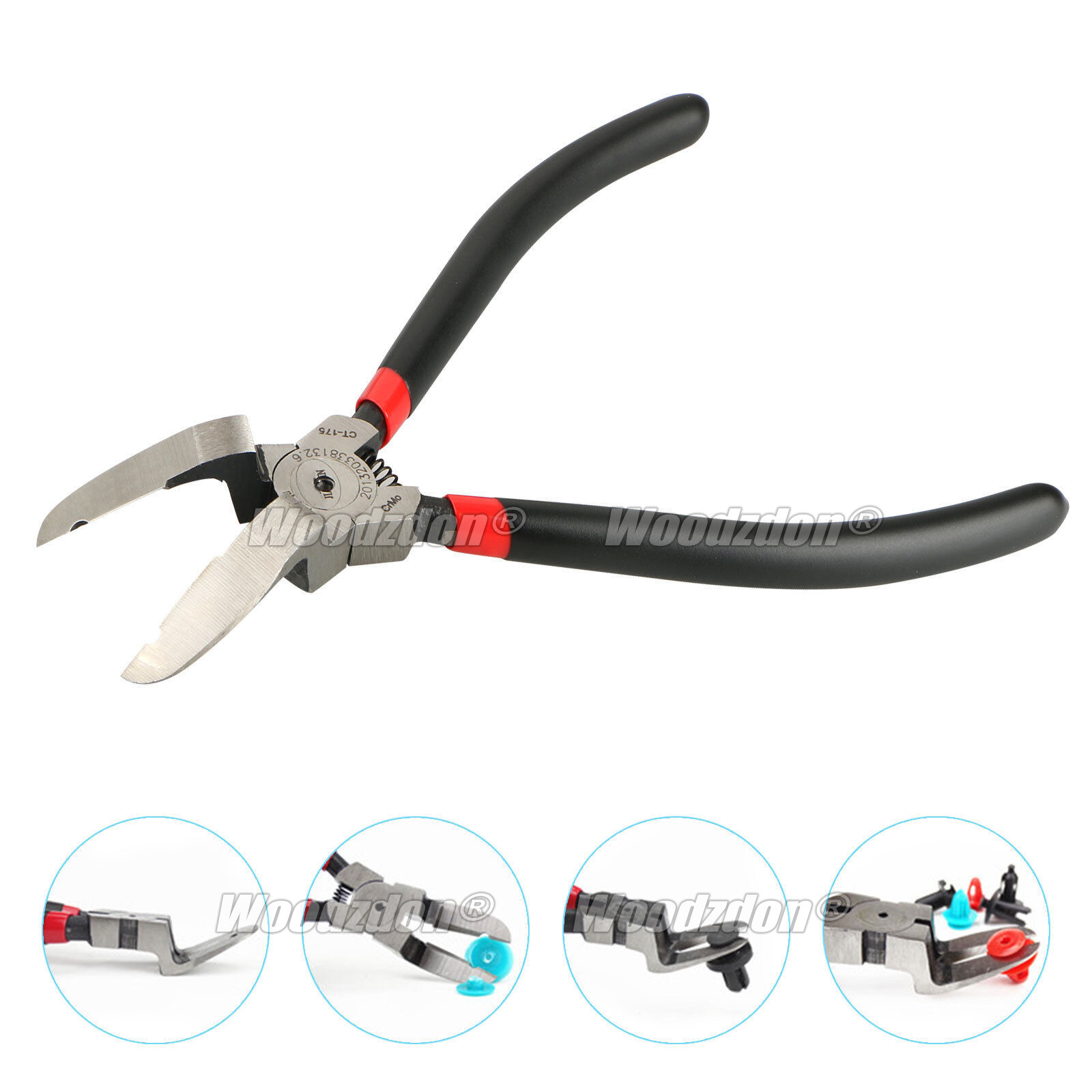 Car Push Pin Retainer Fastener Rivet Trim Clip Cutter Puller Pliers Removal Tool