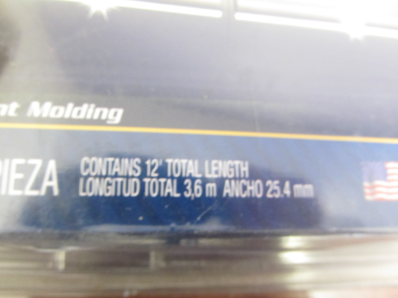 *READ* Cowles S37205 Custom Chrome Truck Body Side Molding Trim 1″ X 12′ NOS