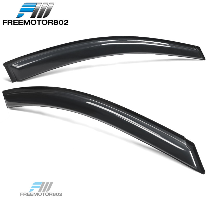 Fits 09-13 Nissan Rogue 14-15 Rogue Select Window Visor Acrylic Slim Style