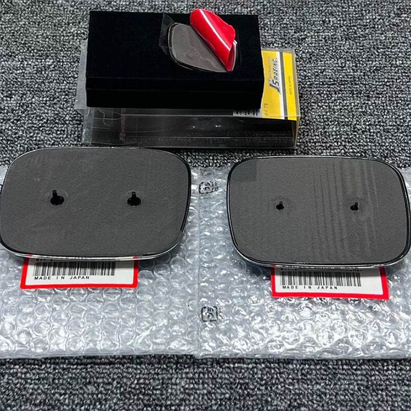3pcs set Honda Civic SEDAN 4Dr 2006-15 JDM Red H Front Rear Type R grille emblem