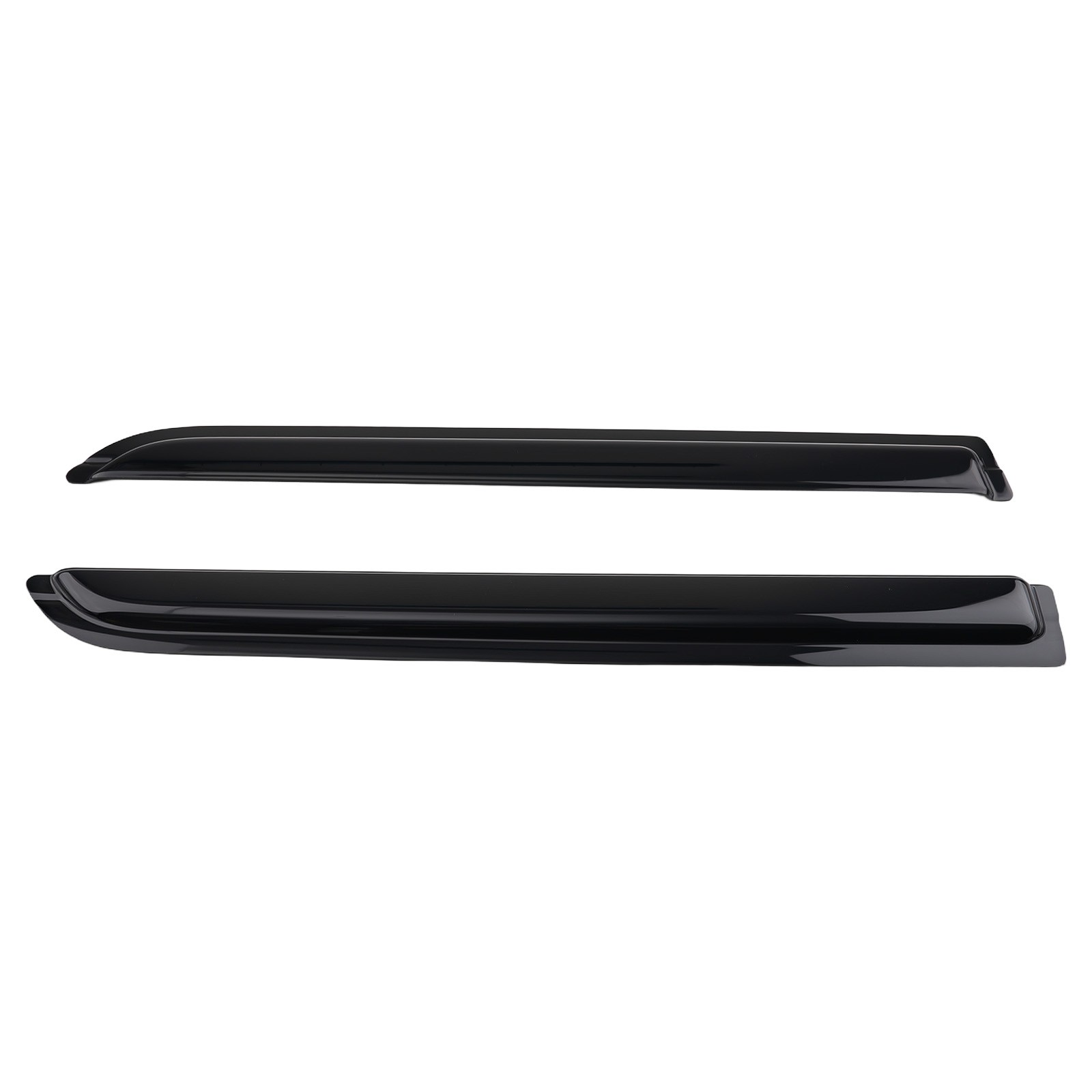 Black Rain Guards for Dodge Durango 2011-2024 Window Visor 4Pcs Wind Deflector