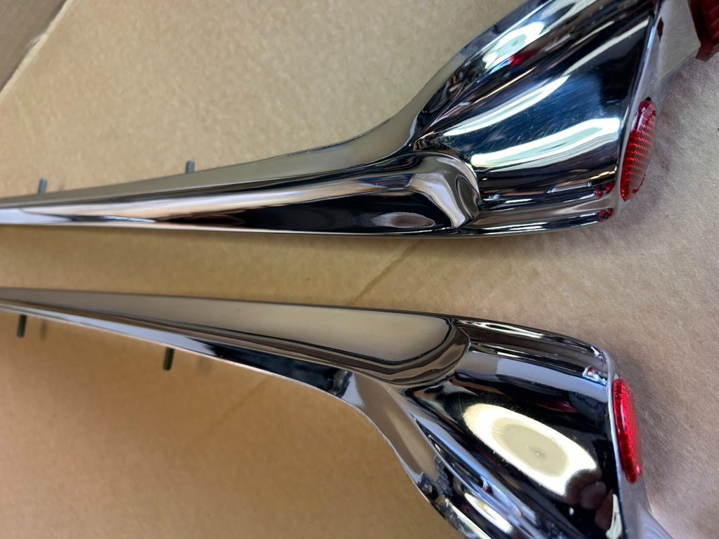 1952 Oldsmobile 88 Deluxe Rear Crown & Tail Light Assemblies NOS GM!