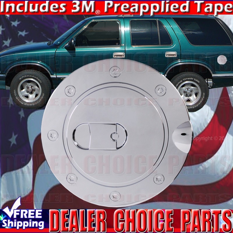1994 1995 1996-2002 2003 CHEVY S10 1994-2004 GMC SONOMA Chrome Gas Door COVER