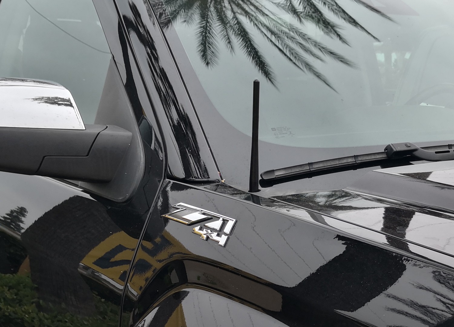 7″ Short Matte Black Radio Antenna Topper For Chevy Silverado GMC Sierra Canyon