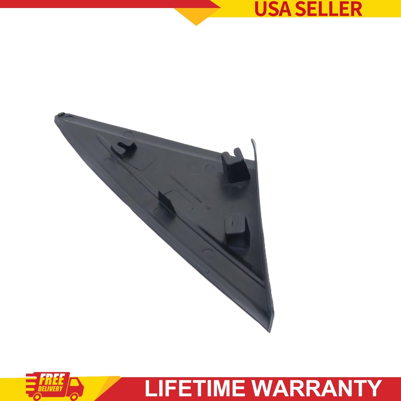 New Front Left+Right Mirror Corner Triangle Fender Cover For 13-19 Ford Escape