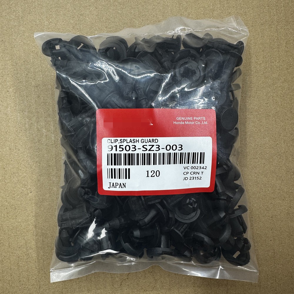 120Pcs Bumper Clips 10mm Hood Fender Push Rivets Retainer Fasteners for Honda