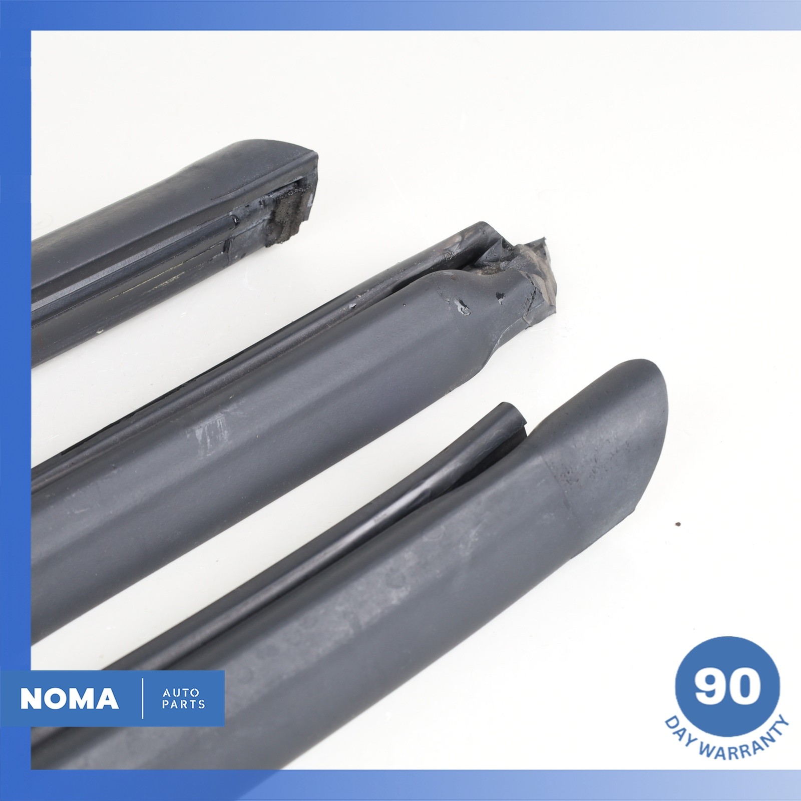 97-06 Jaguar X100 XK8 XKR Convertible Top Roof Left Molding Rubber Seal Set OEM
