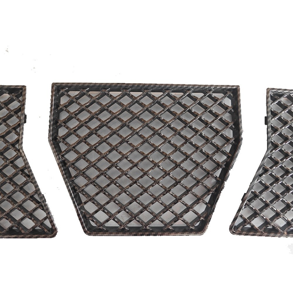 3 Piece Front Bumper Lower Mesh Grille for BMW G87 M2 Model Years 2023 2025