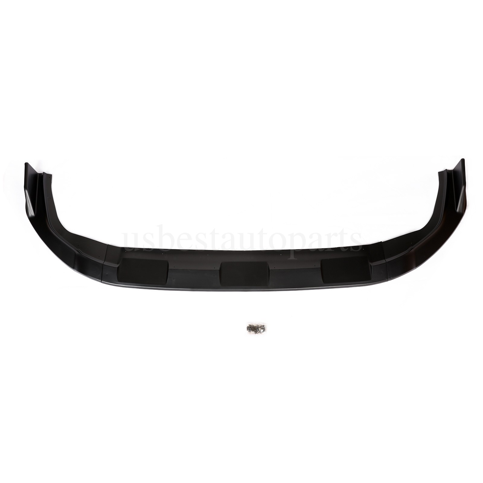 Front Bumper Lip Spoiler Splitter Matte Black Fit For Toyota RAV4 2019-2023 3pcs