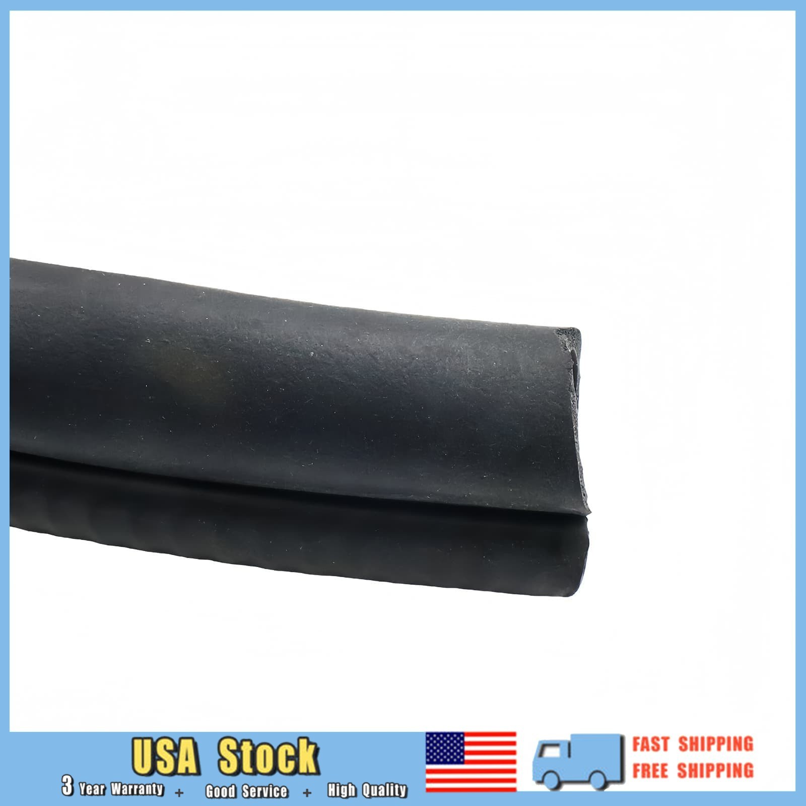 For Peterbilt 379 389 359 367 386 13.5Ft Cab Door Weatherstripping Rubber Seal