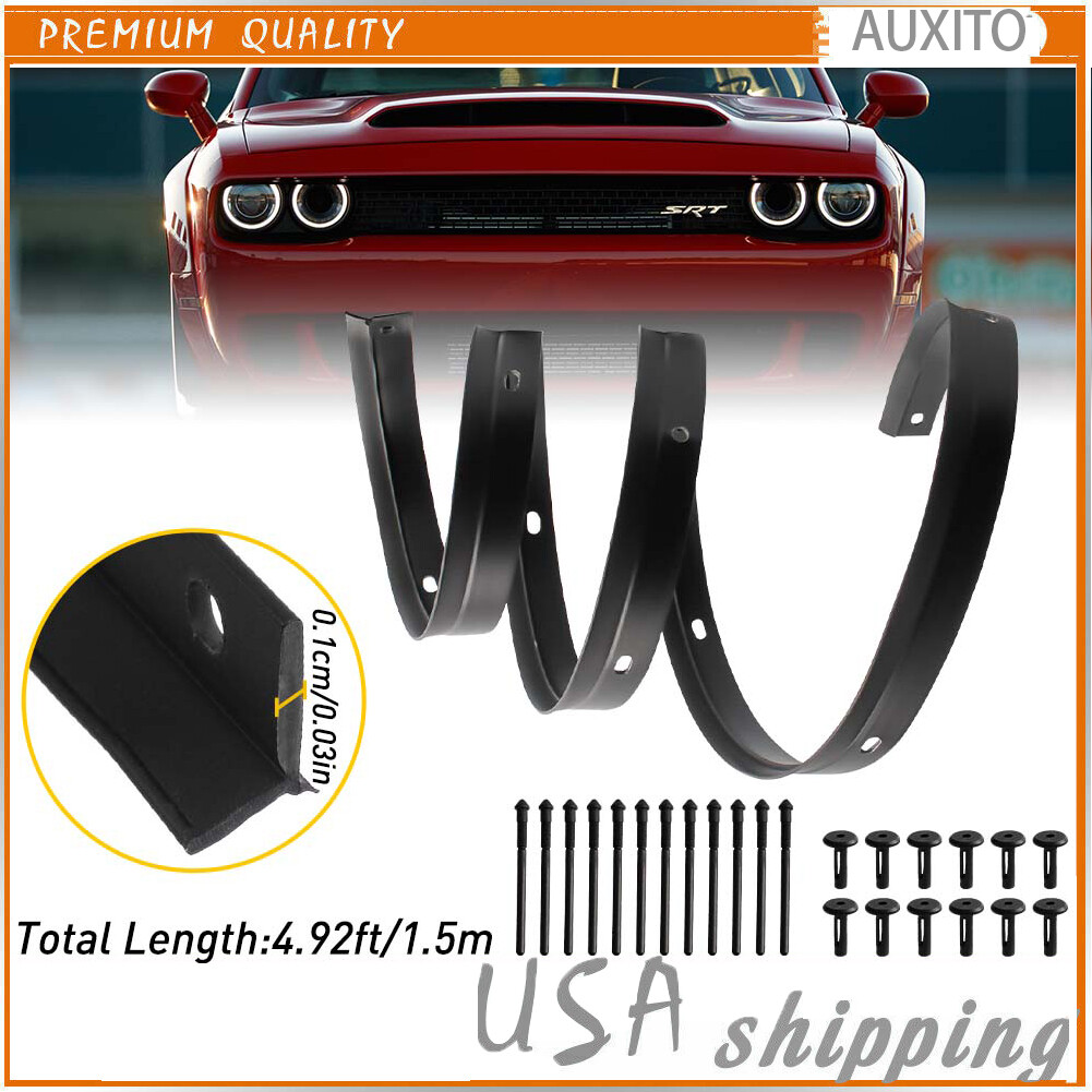 For 08-22 Hood Challenger Dodge to Nose Bumper Fascia Seal & Rivets 68051392AB