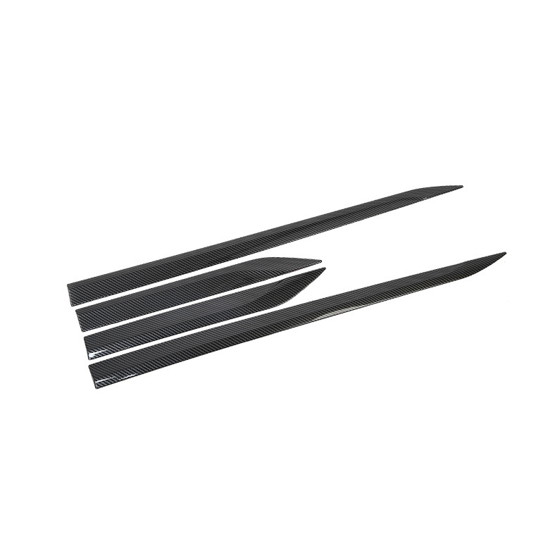 For Toyota Venza 2021-2024 Carbon Door Side Body Molding Panel Guard Cover Trim