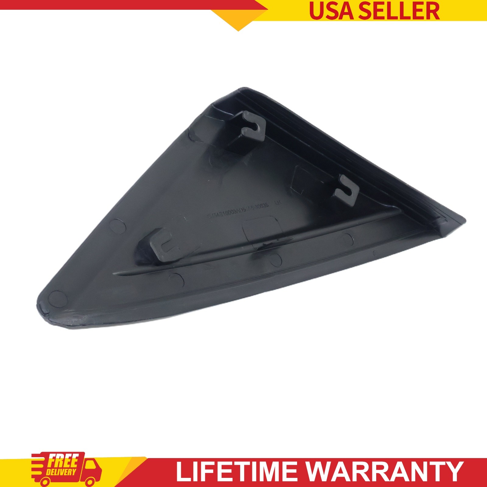 New Front Left+Right Mirror Corner Triangle Fender Cover For 13-19 Ford Escape