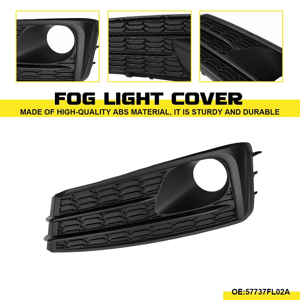 For 2020-2023 Subaru Impreza Fog Light Cover Trim Bezel Black Front Right Side E