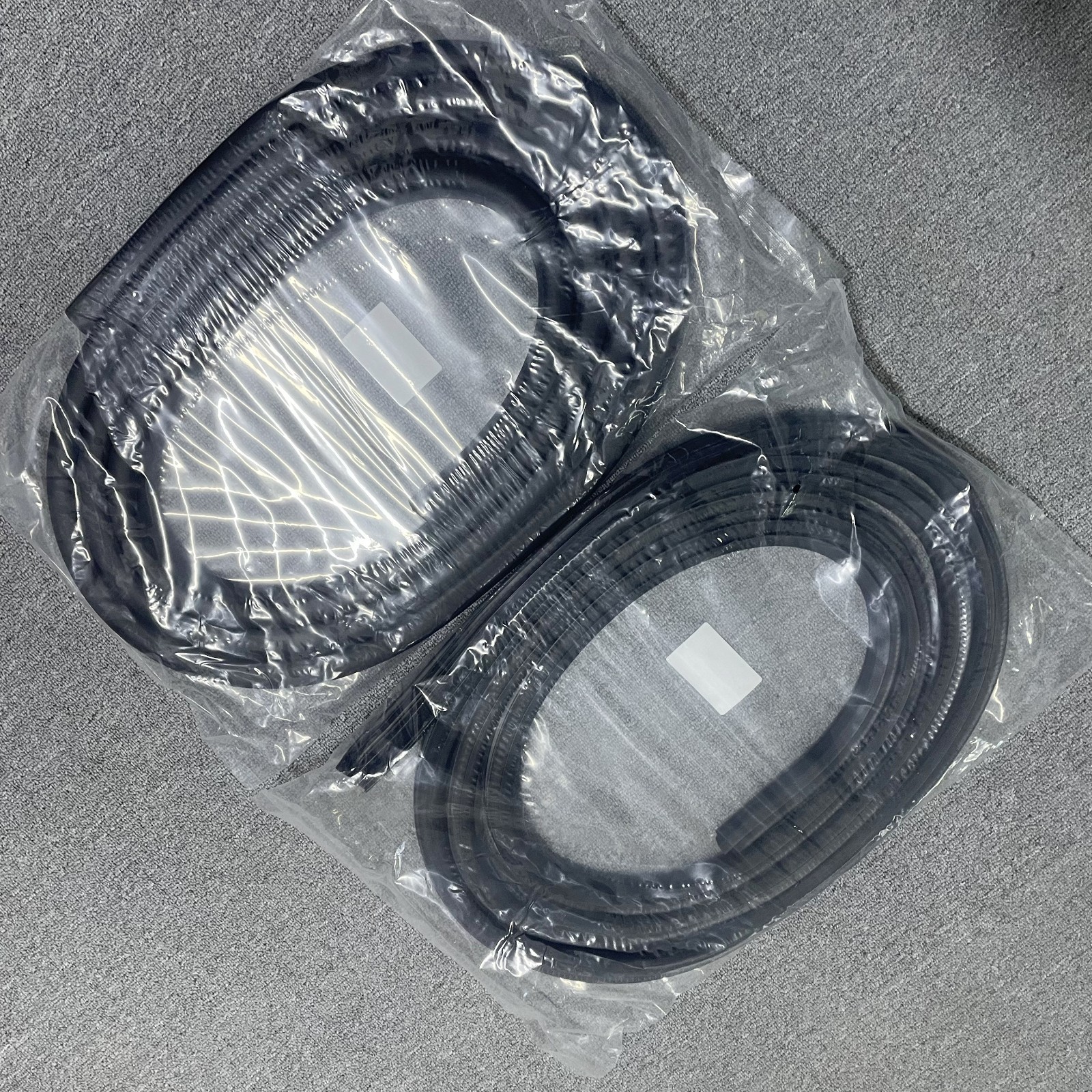 Front Door Weatherstrip Seal (2-Piece Set) Fits For Ford F150 F250 Pickup Truck