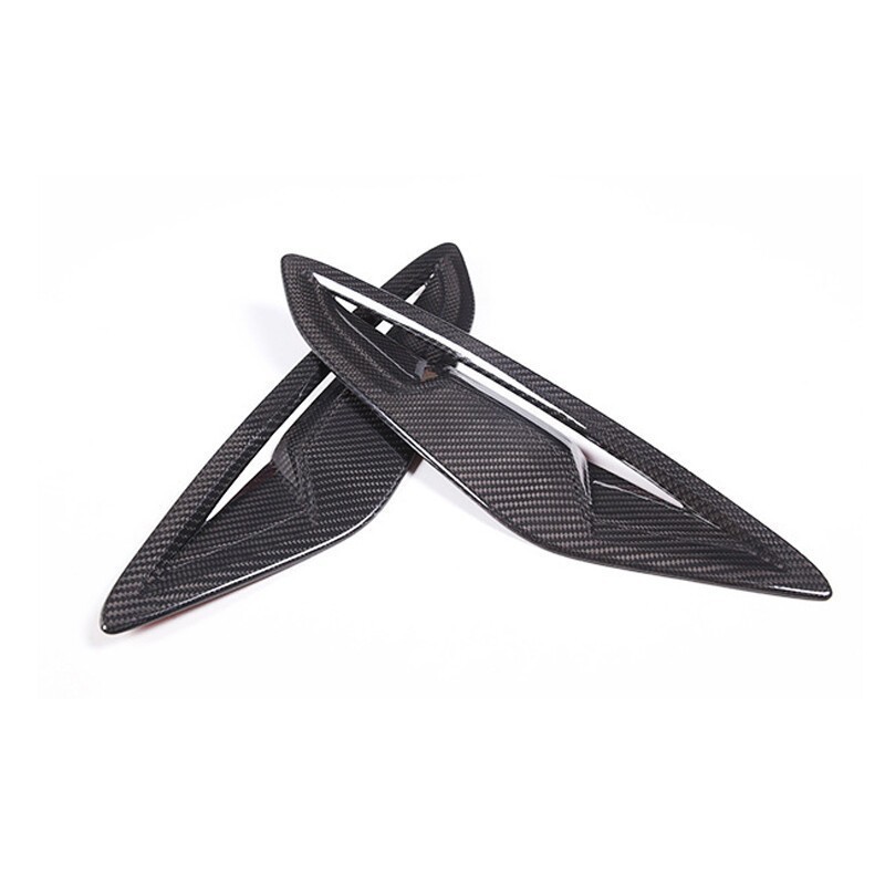 Real Carbon Fiber Front Fender Vent Cover For Bmw 840i M850i G14 G15 G16 19-22