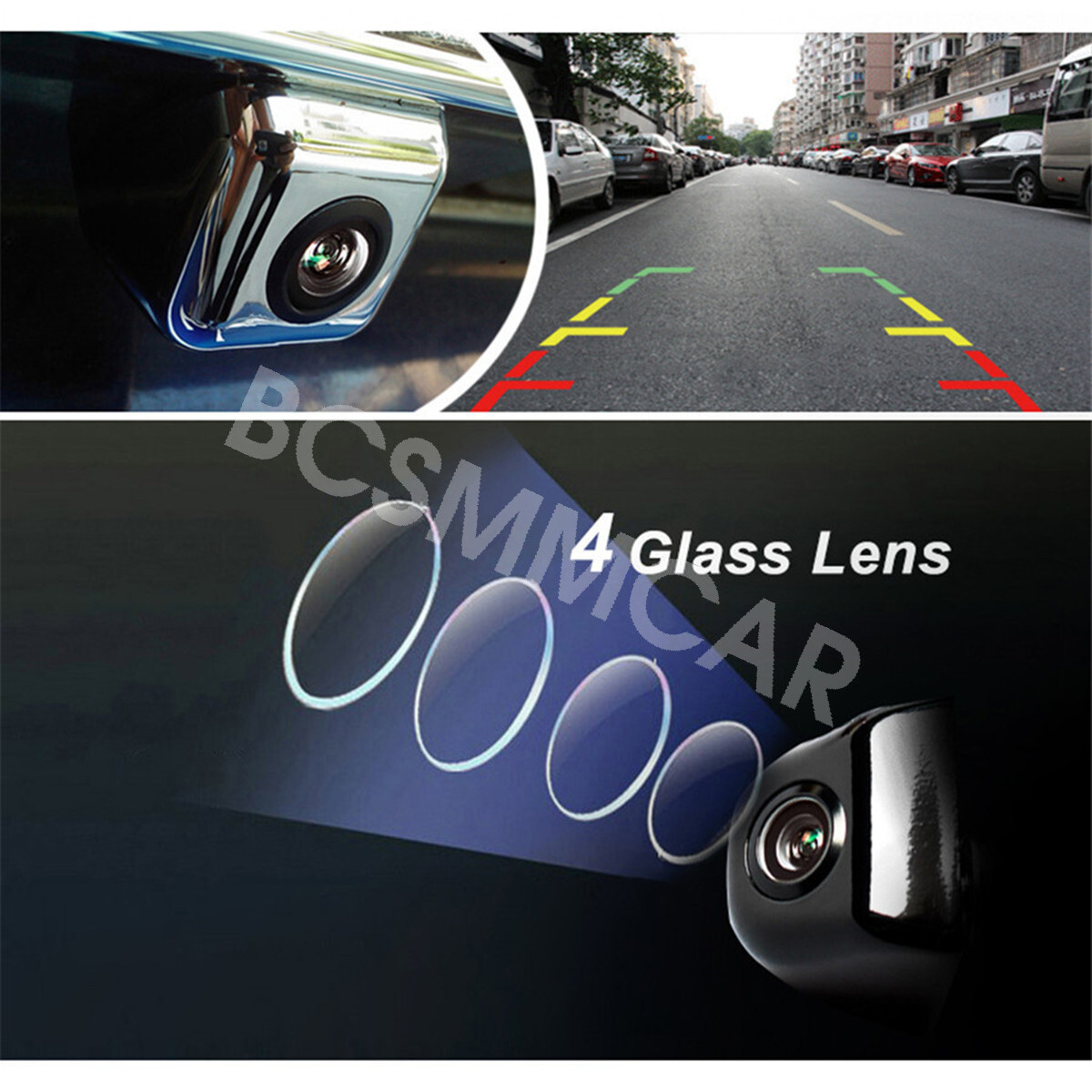 170° Car Rear View Backup Camera Reverse Parking Cam Waterproof Night Vision