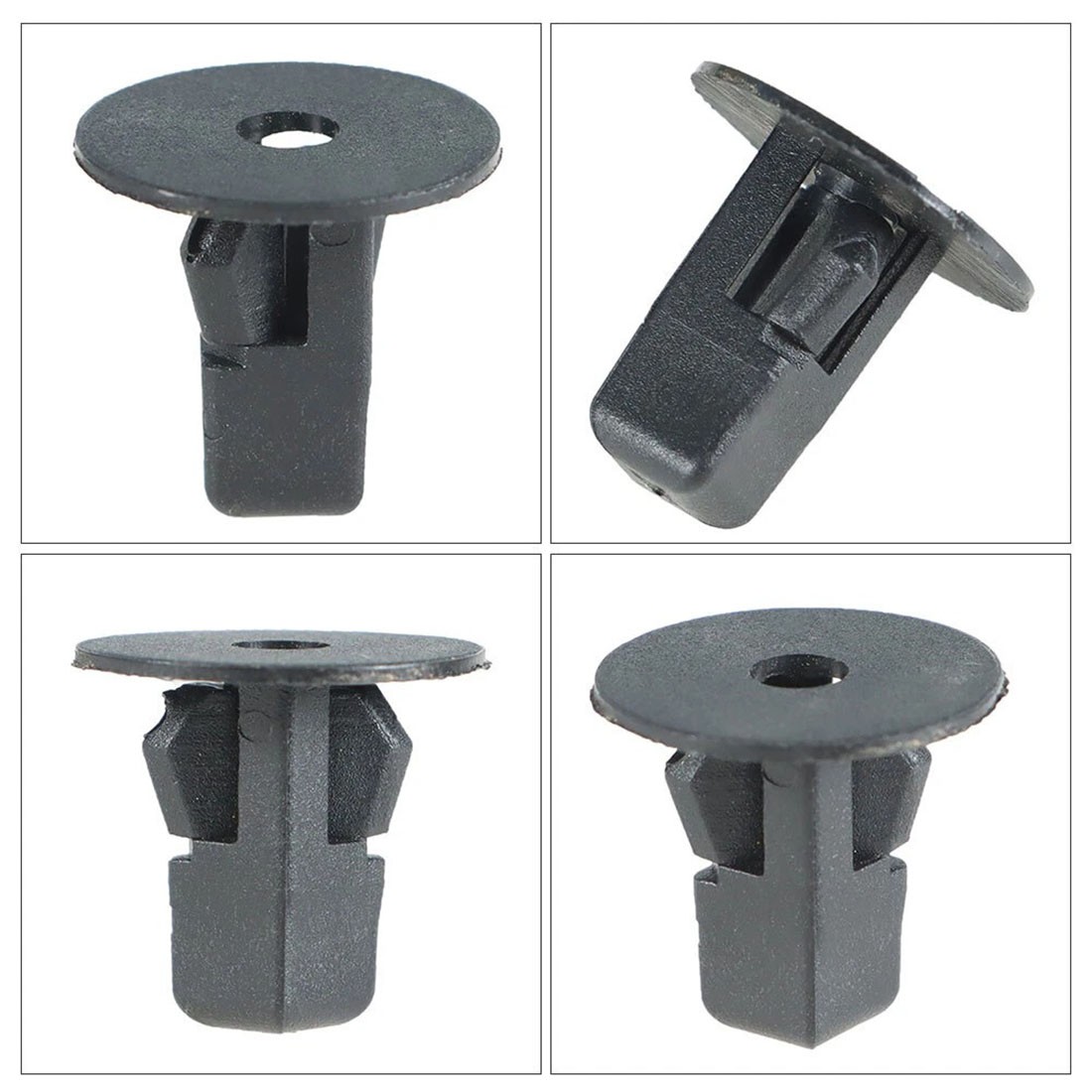 100 Pcs Car Fastener Clips Bumper Inner Fender Rivets Push 8×8.2mm For Toyota