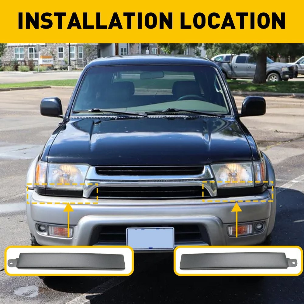 Headlight Molding Filler-Panel Trim Right Left For 2006-2009 Toyota 4Runner USA