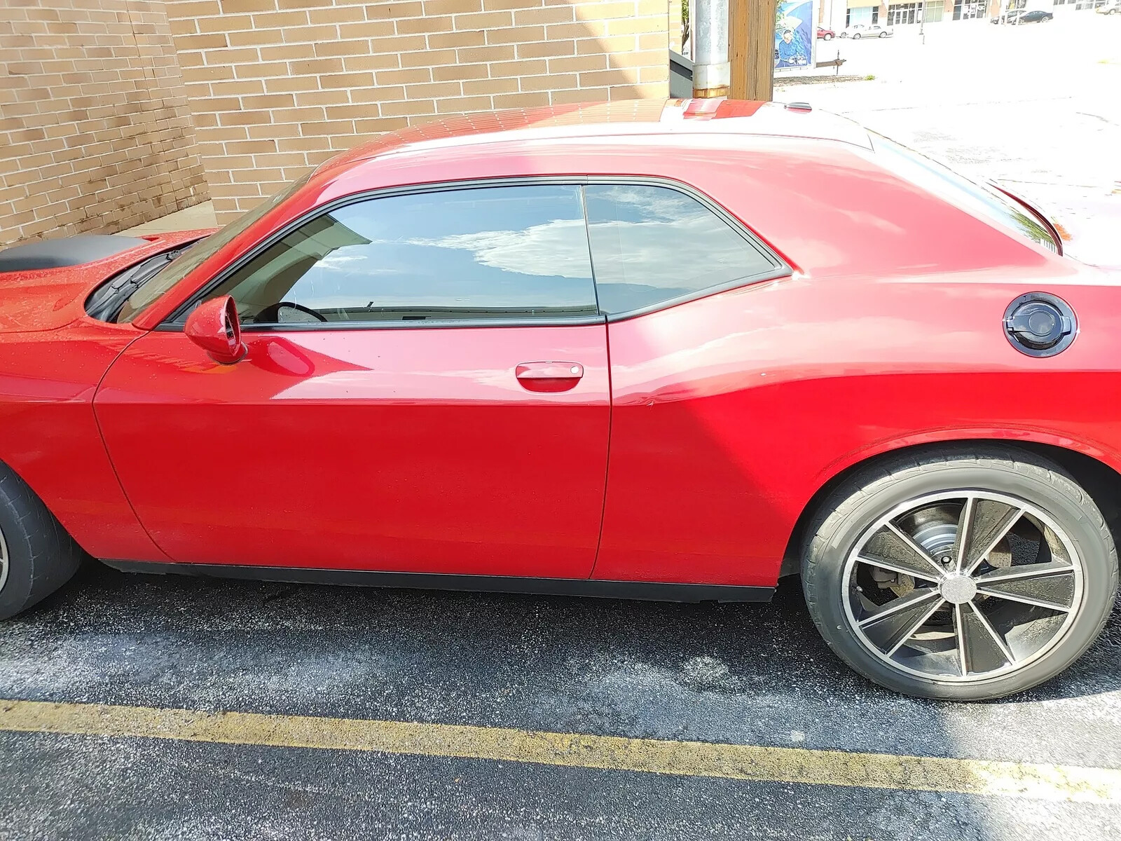 Driver Side Rocker Panel Side Skirt Extension For Dodge Challenger 08-14