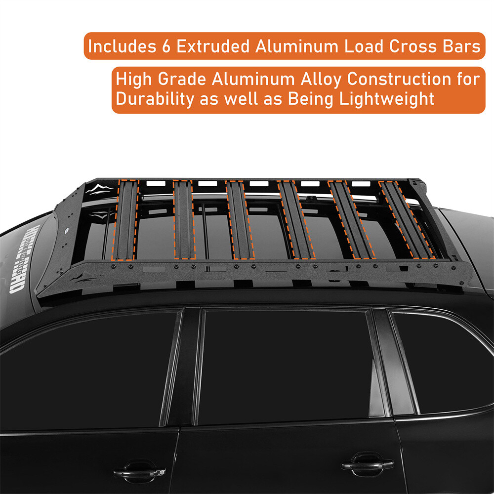 Roof Cargo Rack/Storage Molle Panel Fit 03-10 Porsche Cayenne GTS /Turbo/Turbo S