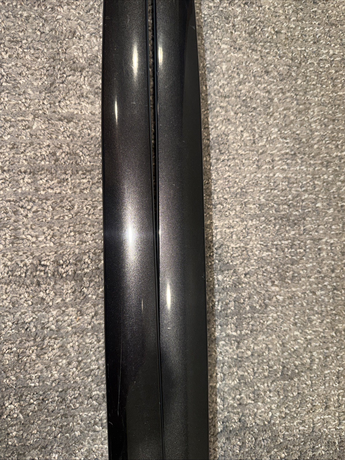 2009-2014 Acura TSX Front LEFT / RIGHT Windshield Edge Trim Molding Set Gray OEM