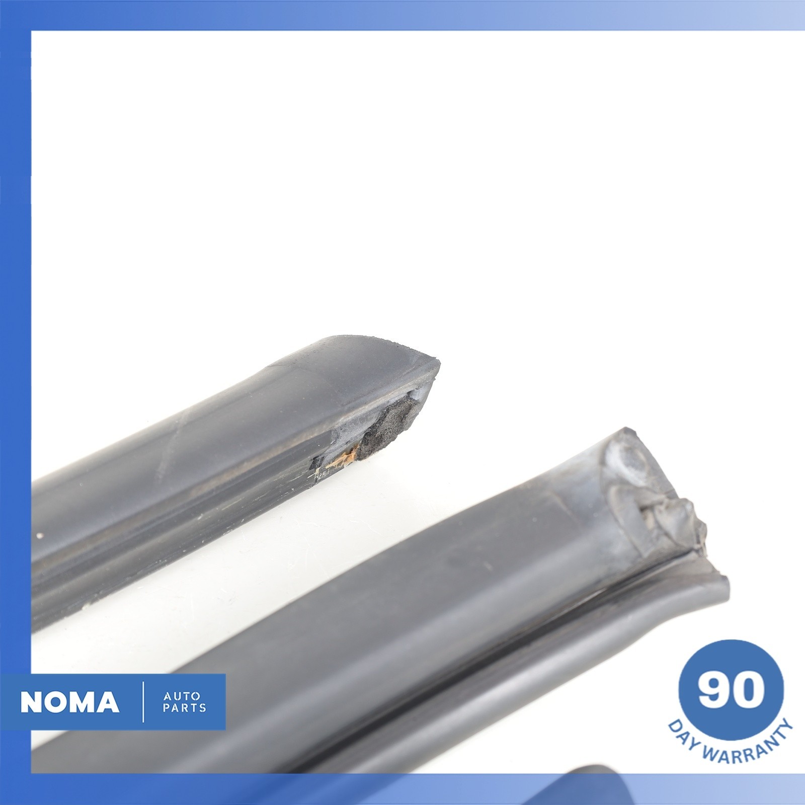 97-06 Jaguar X100 XK8 Convertible Top Roof Left Molding Rubber Seal Set OEM 70k