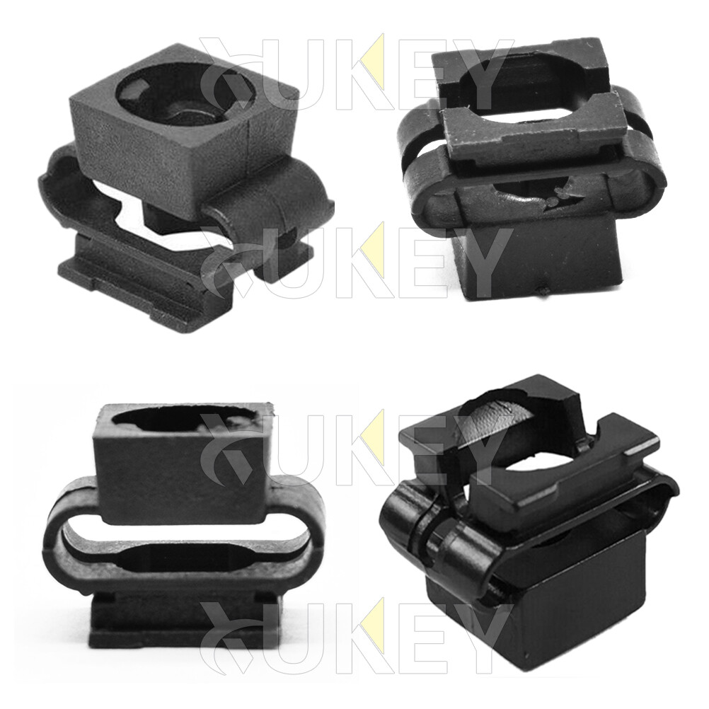 20X Under Engine Cover Undertray Fitting Clips Kit Metal Screw For Skoda Audi VW