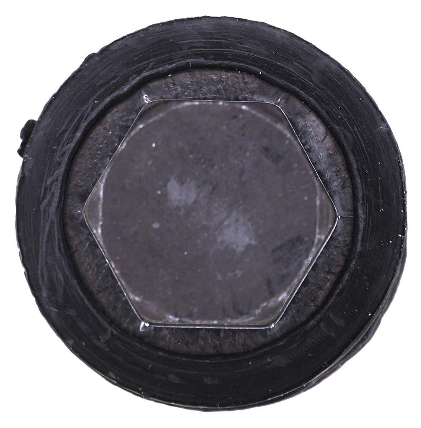 M12-1.75 Drain Plug With 27mm Rubber Washer, 28mm Length Under Head (Qty: 2)
