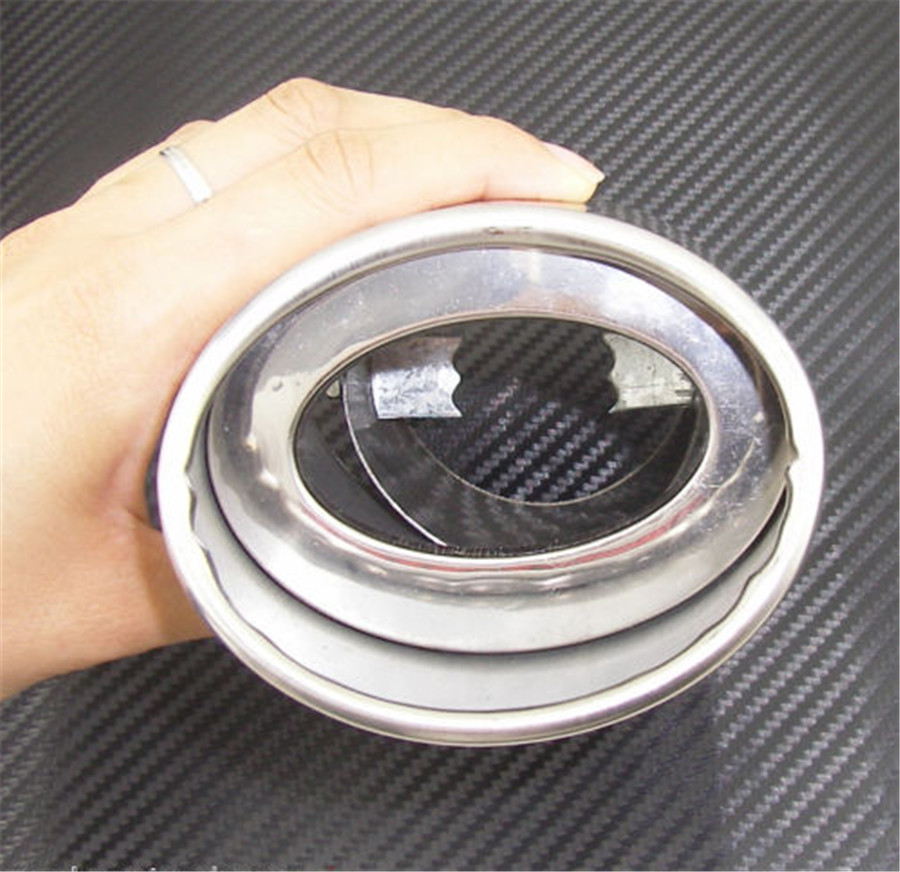 145mm Chrome Stainless Steel Exhaust Pipe Trim For 1.8-2.2 T